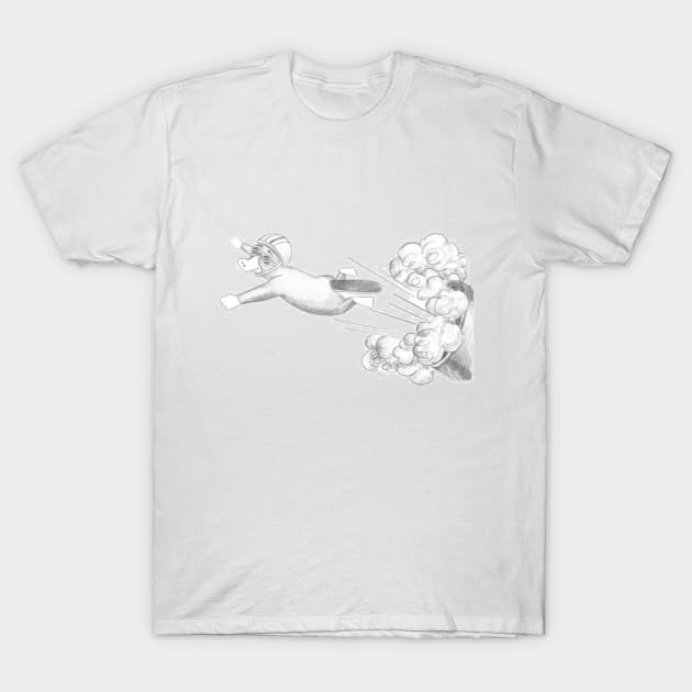 Flight of the Platypus T-Shirt by JohnPatrickStarling